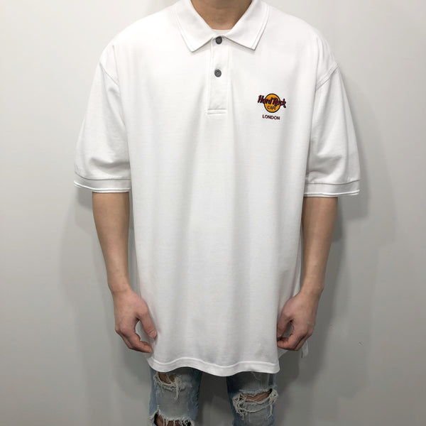Vintage Hard Rock Cafe Polo Shirt London (L/TALL)
