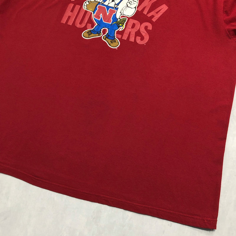 Adidas T-Shirt Nebraska Uni Huskers (3XL/BIG-4XL)