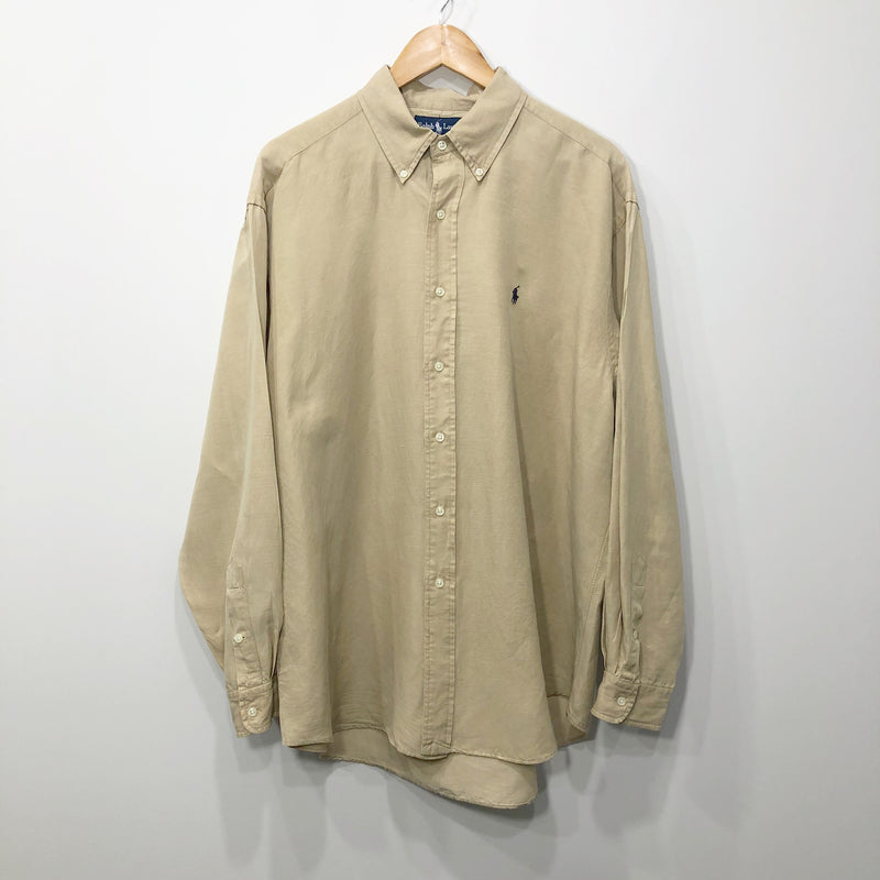 Polo Ralph Lauren Slik Linen Shirt (XL)