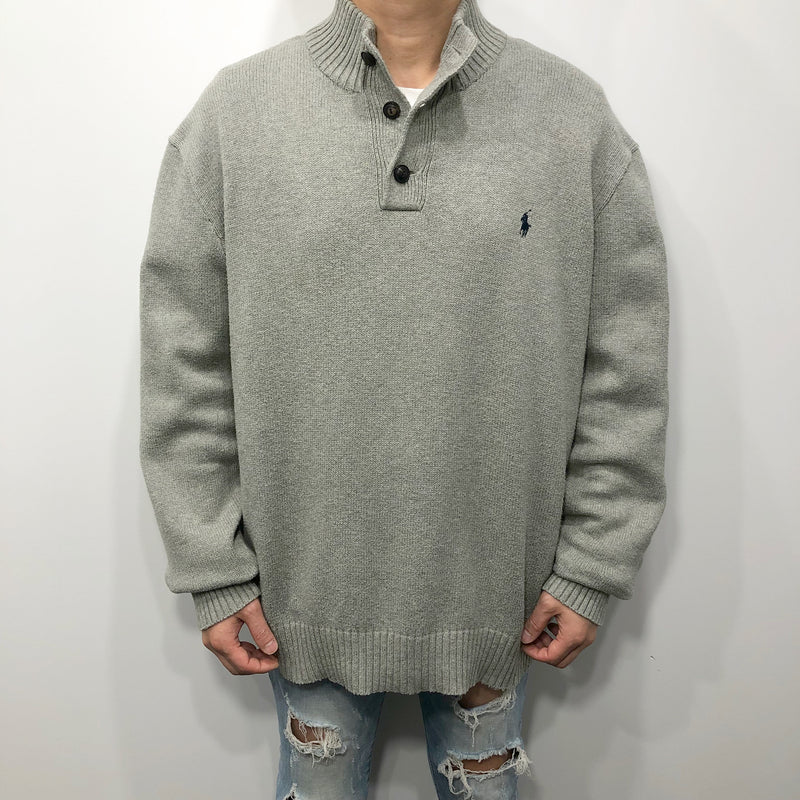 Polo Ralph Lauren Knit Button Pullover (2XL/SHORT)