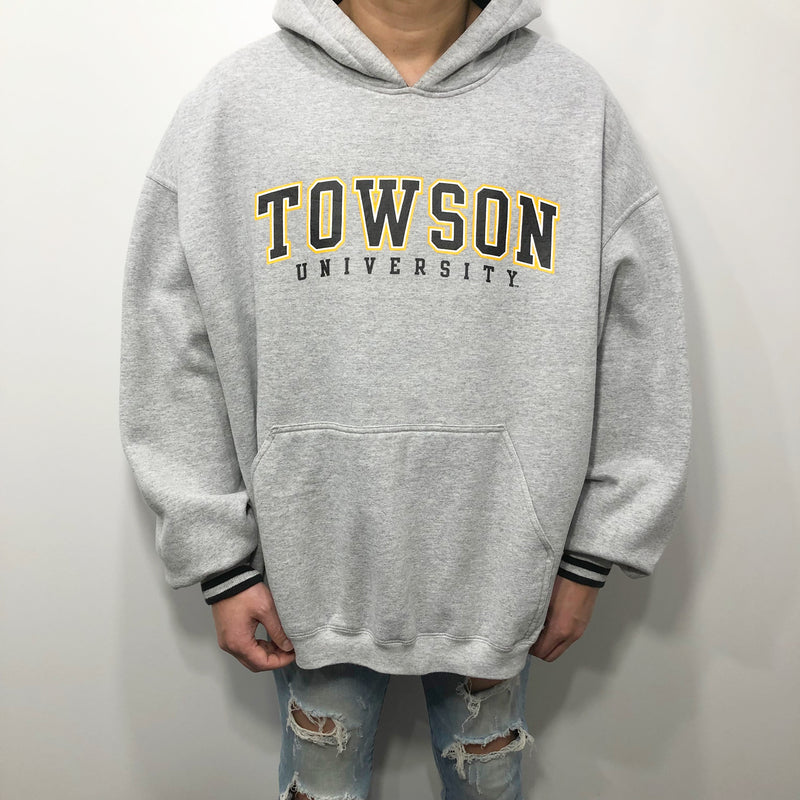Gear Fleeced Hoodie Towson Uni (2XL/SHORT)