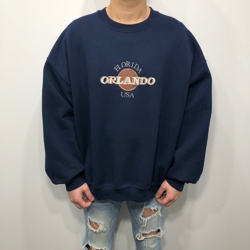 Gildan Fleeced Sweatshirt Orlando Florida (XL/SHORT)