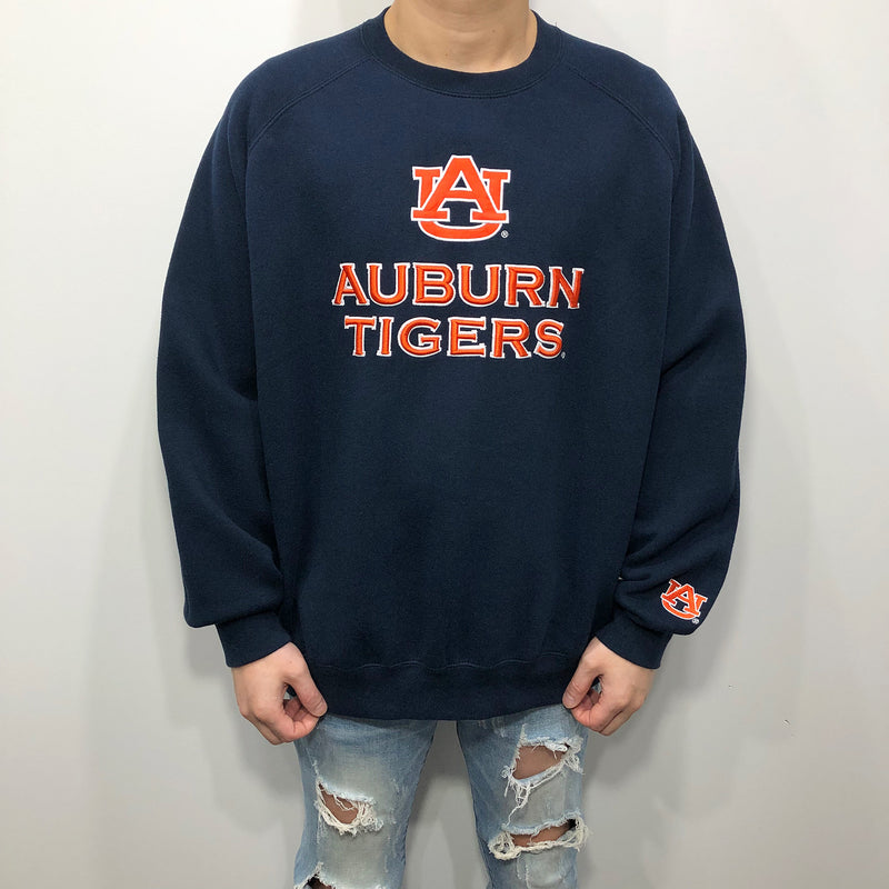 e5 Fleeced Sweatshirt Auburn Uni Tigers (L)