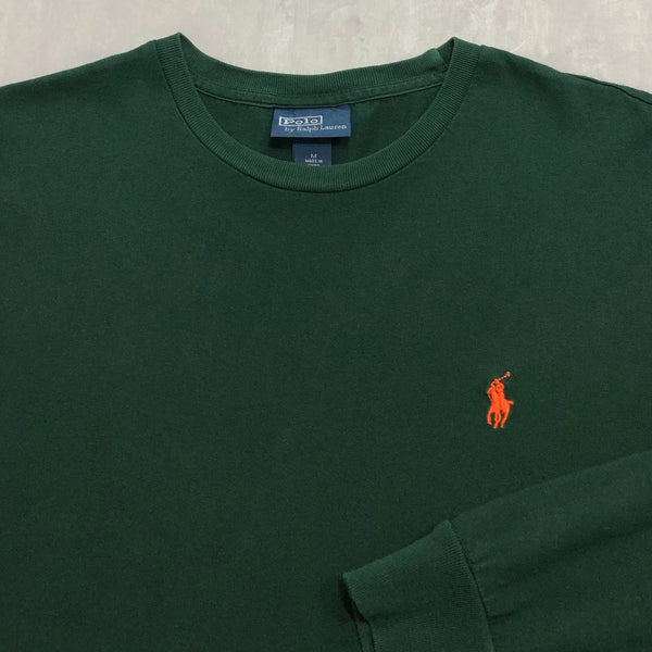 Vintage Polo Ralph Lauren T-Shirt Long Sleeved (M)