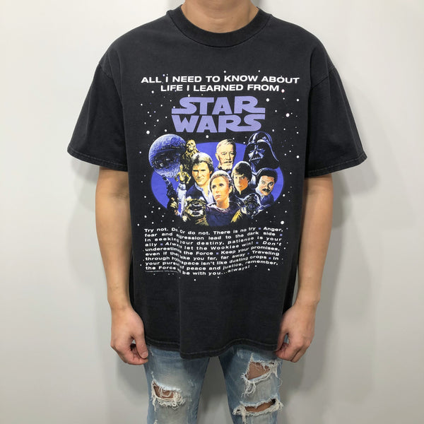 Vintage Hanes T-Shirt 1996 Star Wars USA (L)