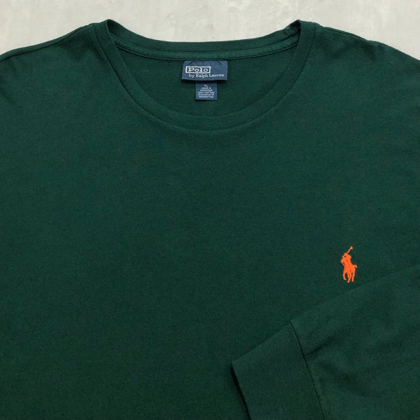 Vintage Polo Ralph Lauren T-Shirt Long Sleeved (2XL)