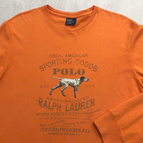 Vintage Polo Ralph Lauren T-Shirt Long Sleeved (XL)