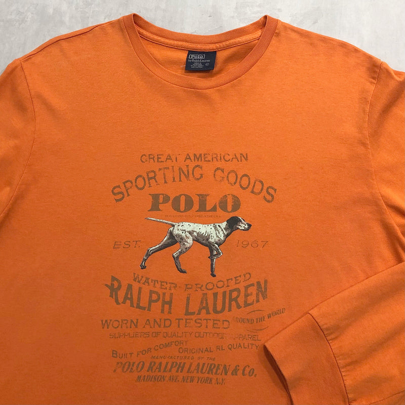 Vintage Polo Ralph Lauren T-Shirt Long Sleeved (XL)
