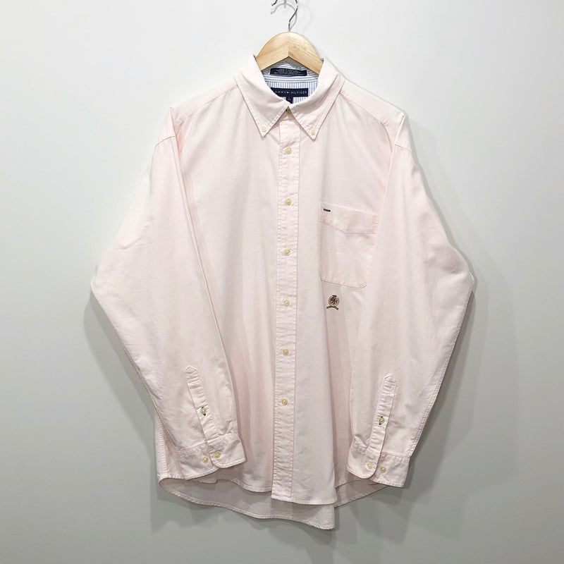 Tommy Hilfiger Shirt Lion Crest Logo (L/BIG/TALL)