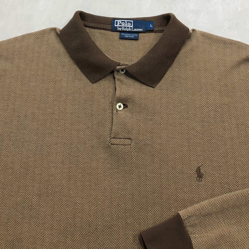 Polo Ralph Lauren Polo Shirt Long Sleeved (L)
