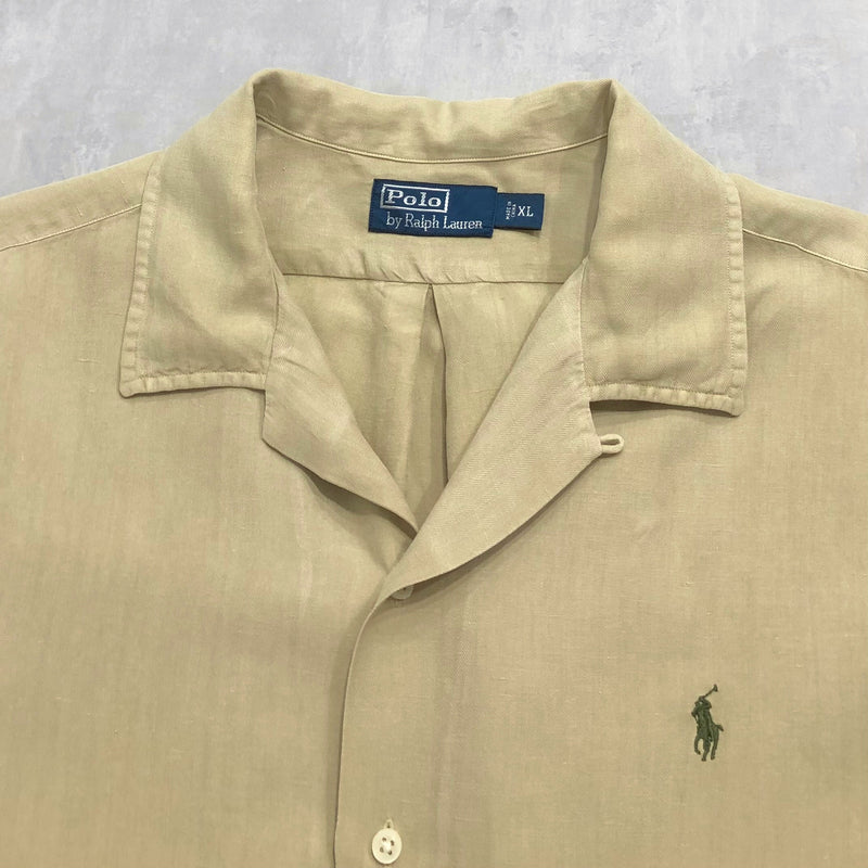 Polo Ralph Lauren Linen Silk Shirt (XL)