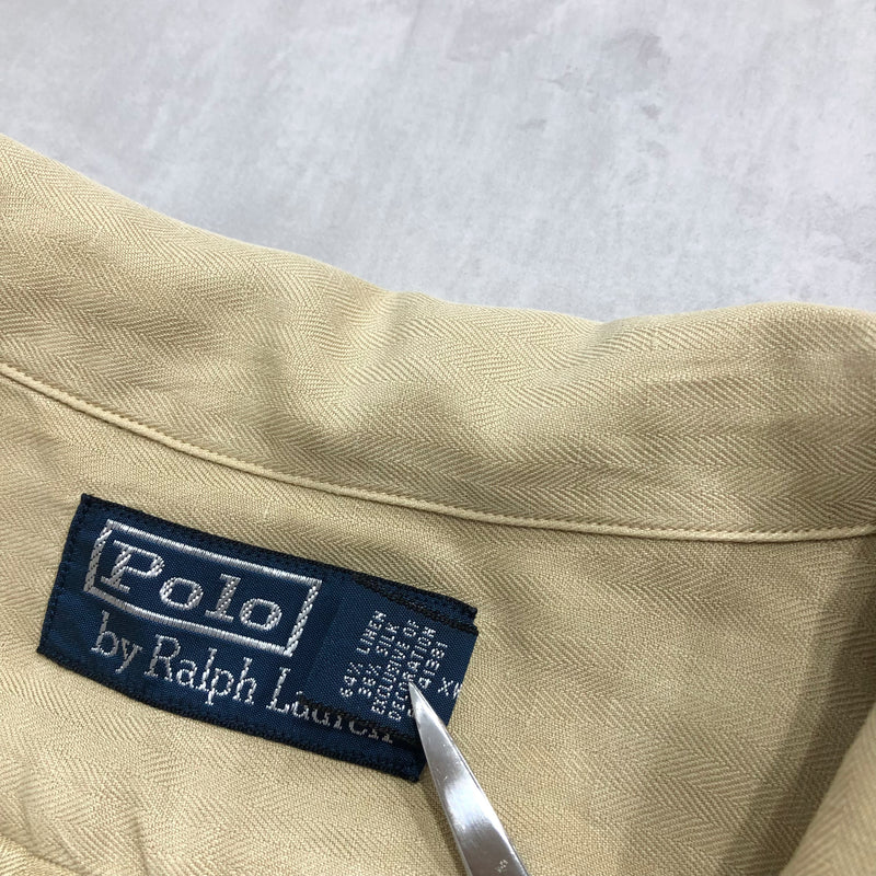 Polo Ralph Lauren Linen Silk Shirt (XL)