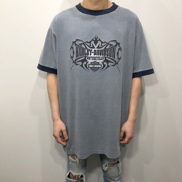Harley Davidson T-Shirt Charlotte North Carolina USA (L/TALL)
