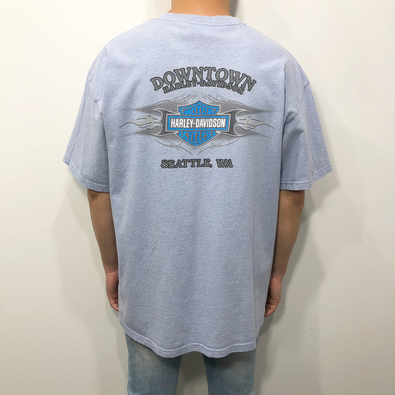 Harley Davidson T-Shirt Seattle Washington USA (XL)