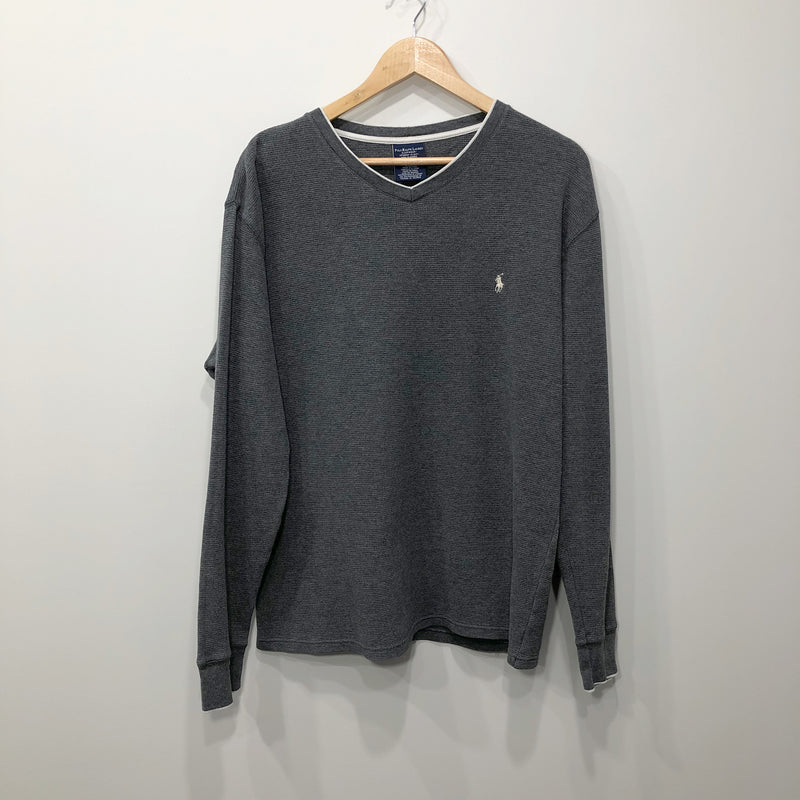 Polo Ralph Lauren Mini Waffle T-Shirt Long Sleeved (L)