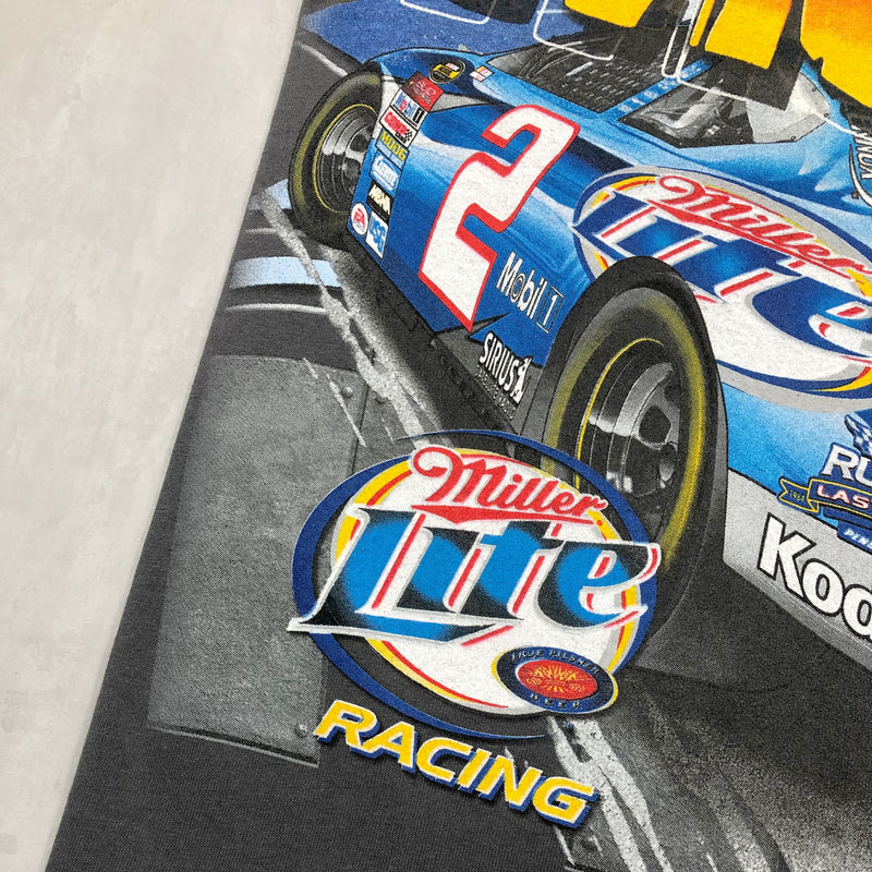 Chase Nascar T-Shirt Miller Lite #2 Rusty Wallace (L)