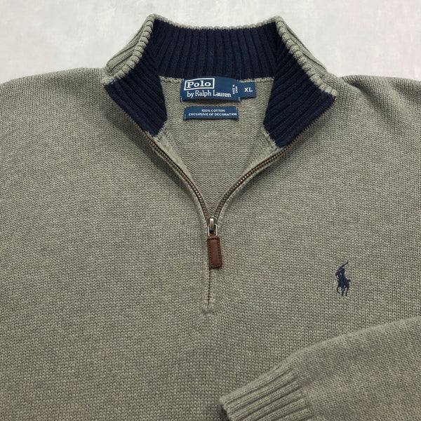 Polo Ralph Lauren Knit Quarter Zip (L)