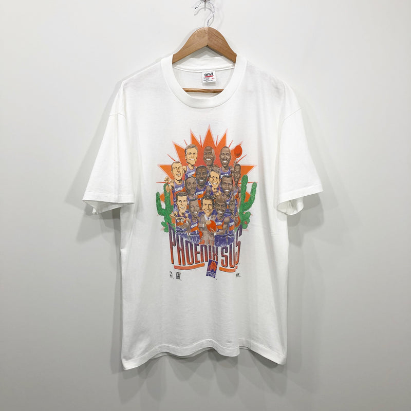 90s USA製　SALEM NBA PHOENIX SUNS サンズTシャツ 9239543A-B59C-44E5-B8FC-