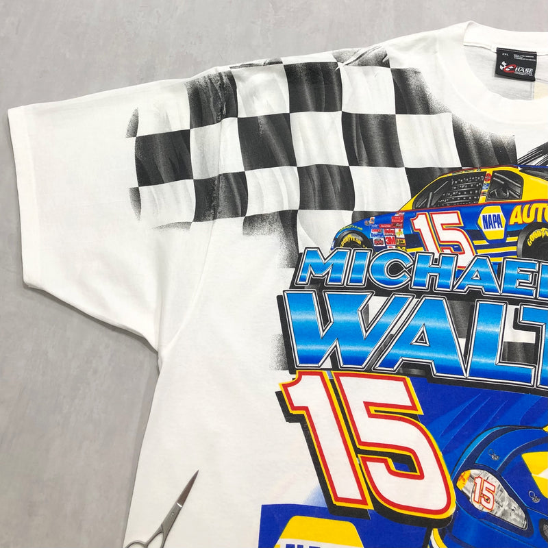 Chase Nascar T-Shirt NAPA #15 Michael Waltrip (3XL/BIG/TALL)