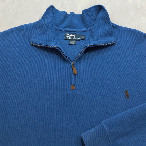 Polo Ralph Lauren Knit Quarter Zip (3XL/BIG/TALL)