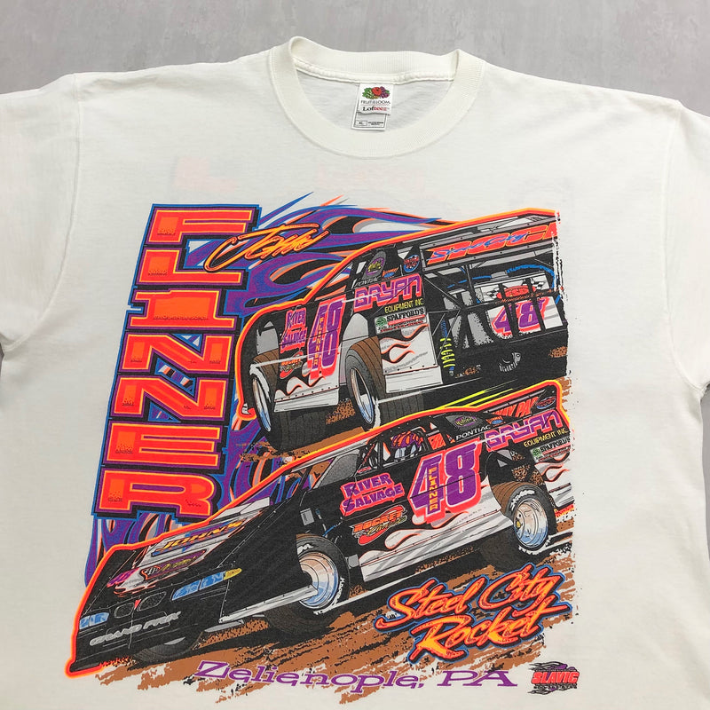 Fruit of the Loom T-Shirt River Salvage John Flinner USA (L/BIG-XL)