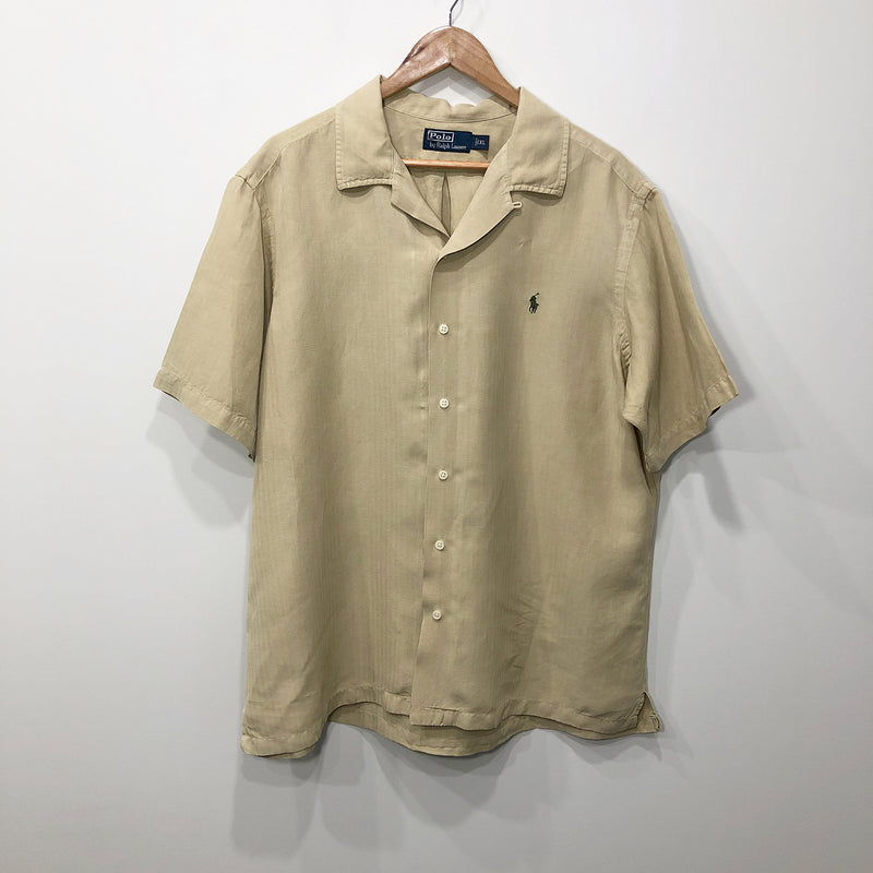 Polo Ralph Lauren Linen Silk Shirt (XL)
