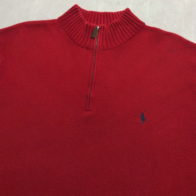 Polo Ralph Lauren Knit Quarter Zip (2XL)