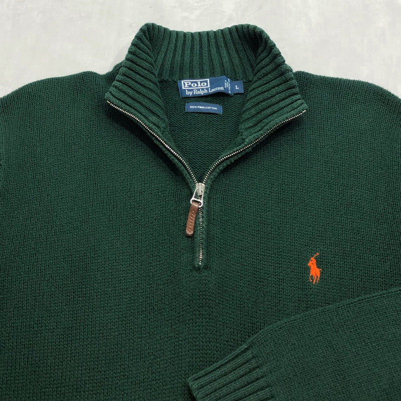 Polo Ralph Lauren Knit Quarter Zip (L)