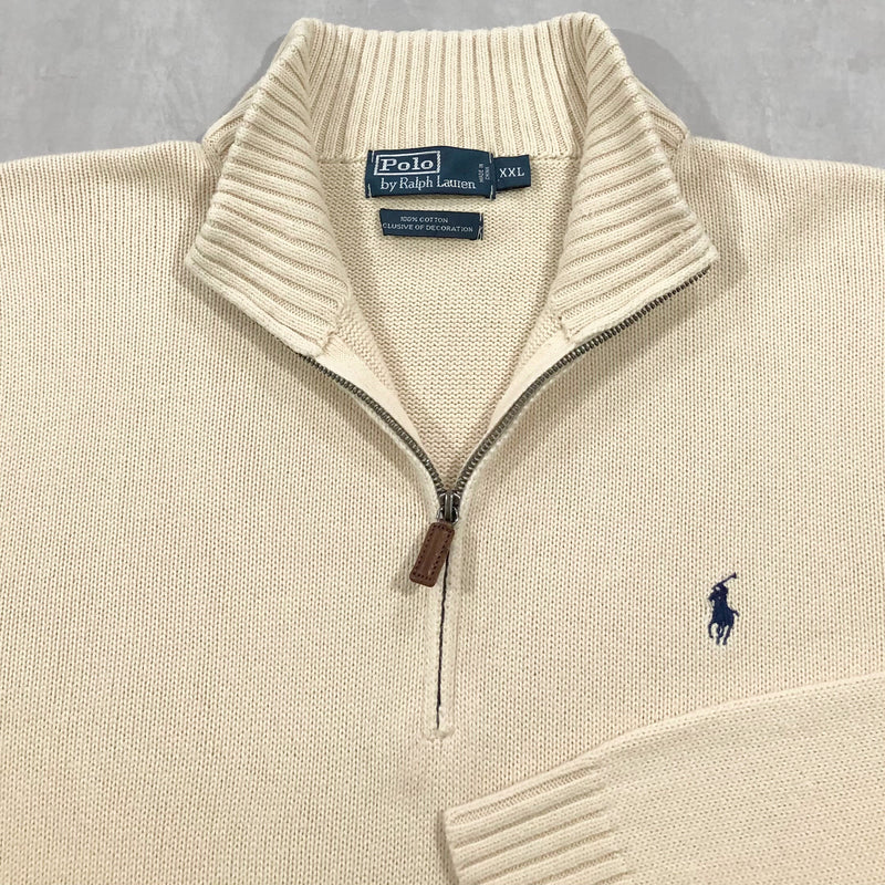 Polo Ralph Lauren Knit Quarter Zip (2XL)
