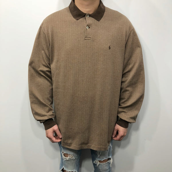 Polo Ralph Lauren Polo Shirt Long Sleeved (L)