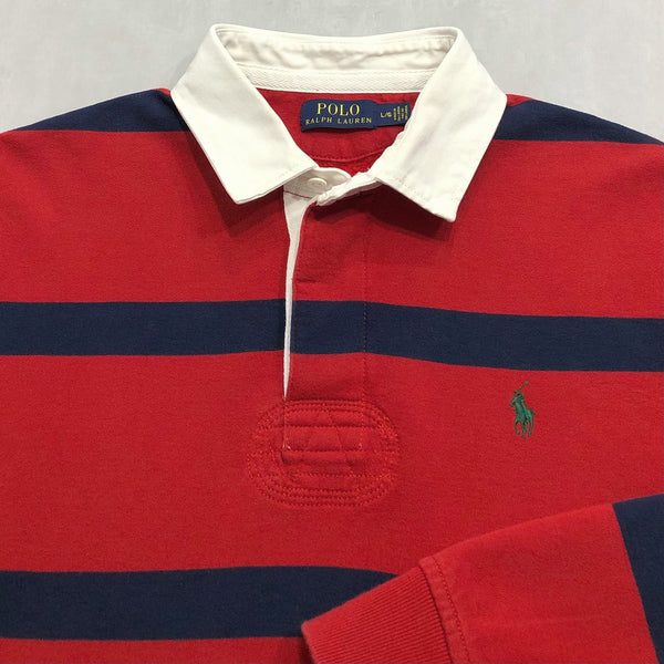 Polo Ralph Lauren Fleeced Rugby Polo (L)
