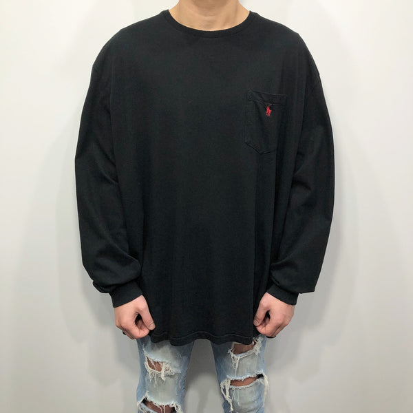 Vintage Polo Ralph Lauren T-Shirt Long Sleeved (2XL)