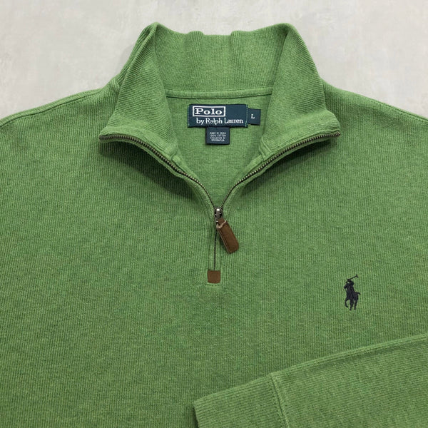 Polo Ralph Lauren Knit Quarter Zip (L/SHORT)