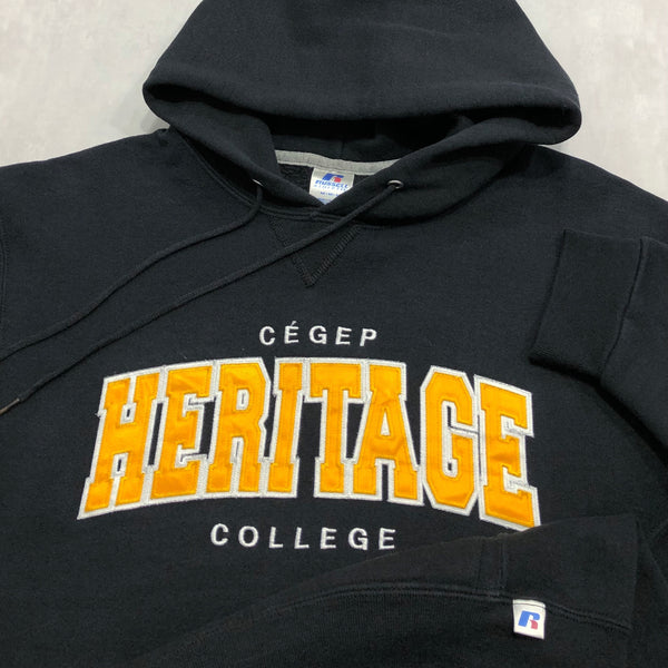 Russell Fleeced Hoodie Heritage College (M)