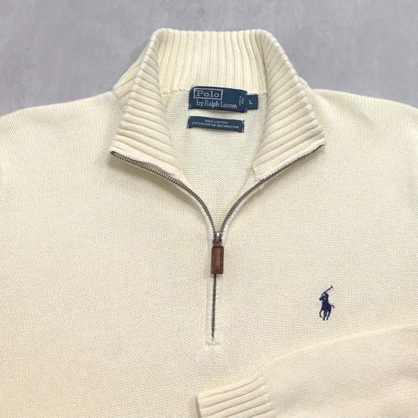 Polo Ralph Lauren Knit Quarter Zip (L/SHORT)