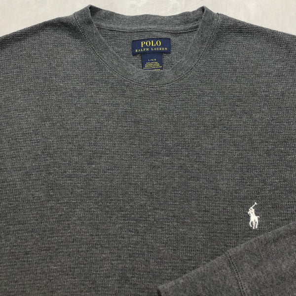 Polo Ralph Lauren Mini Waffle T-Shirt Long Sleeved (L)