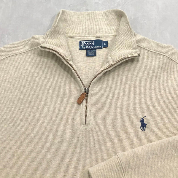 Polo Ralph Lauren Knit Quarter Zip (L)