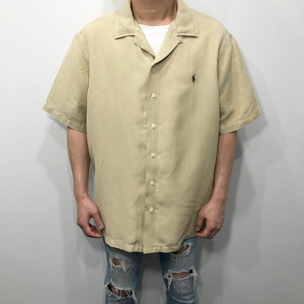 Polo Ralph Lauren Linen Silk Shirt (XL)