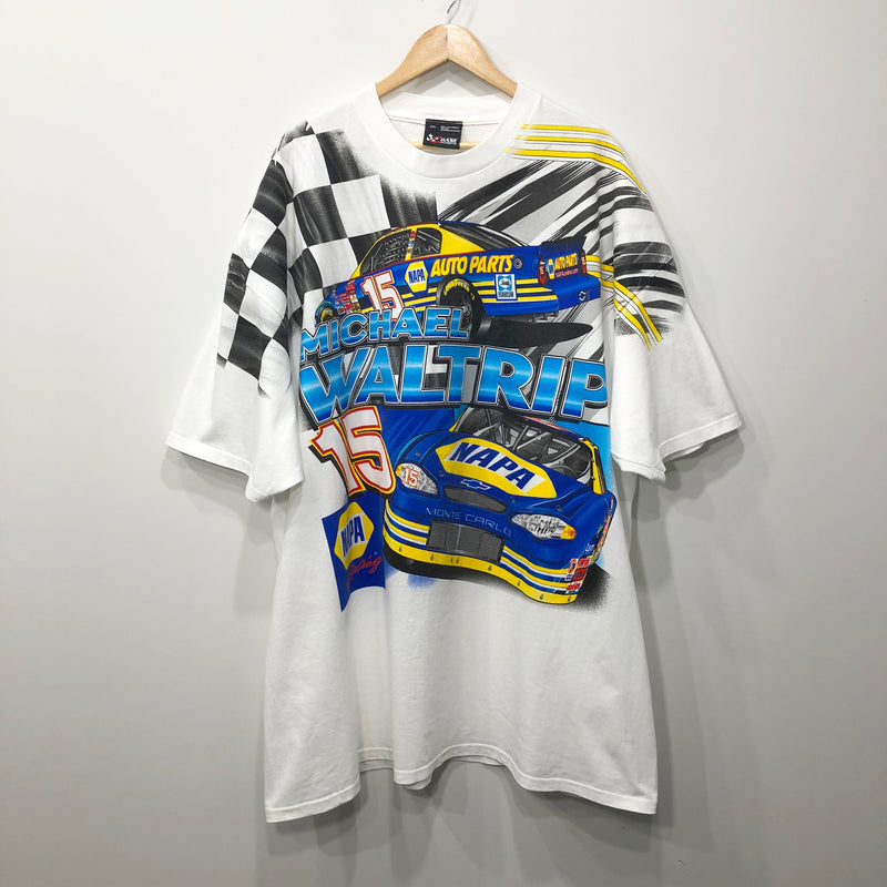 Chase Nascar T-Shirt NAPA #15 Michael Waltrip (3XL/BIG/TALL)