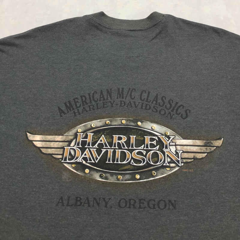 Harley Davidson T-Shirt Albany Oregon USA (2XL/TALL)