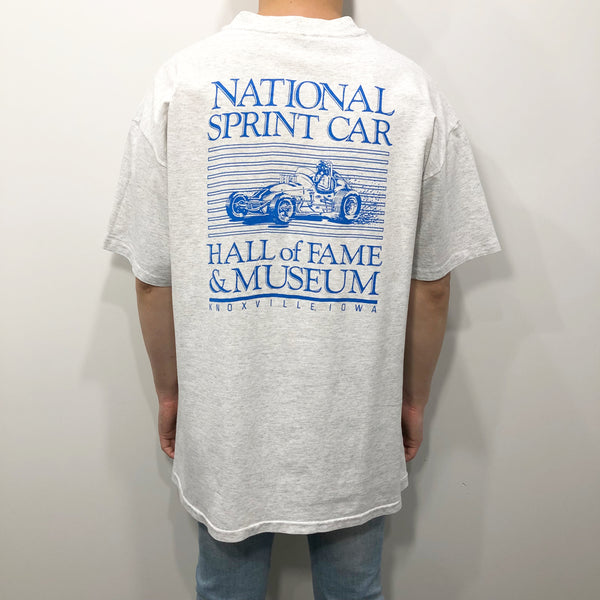 Vintage Hanes T-Shirt 1990 National Sprint Car (XL)