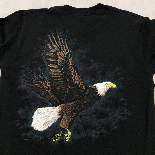 Vintage Fruit of the Loom T-Shirt Eagle USA (M)
