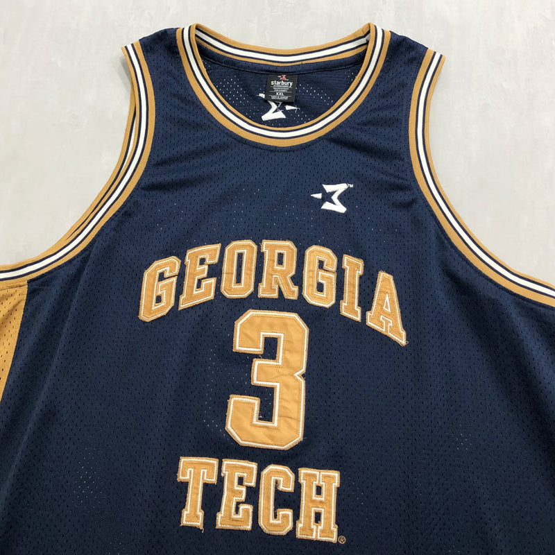 Starbury Jersey Georgia Tech 3 Stephon Marbury 2XL VINTAGELANDNZ