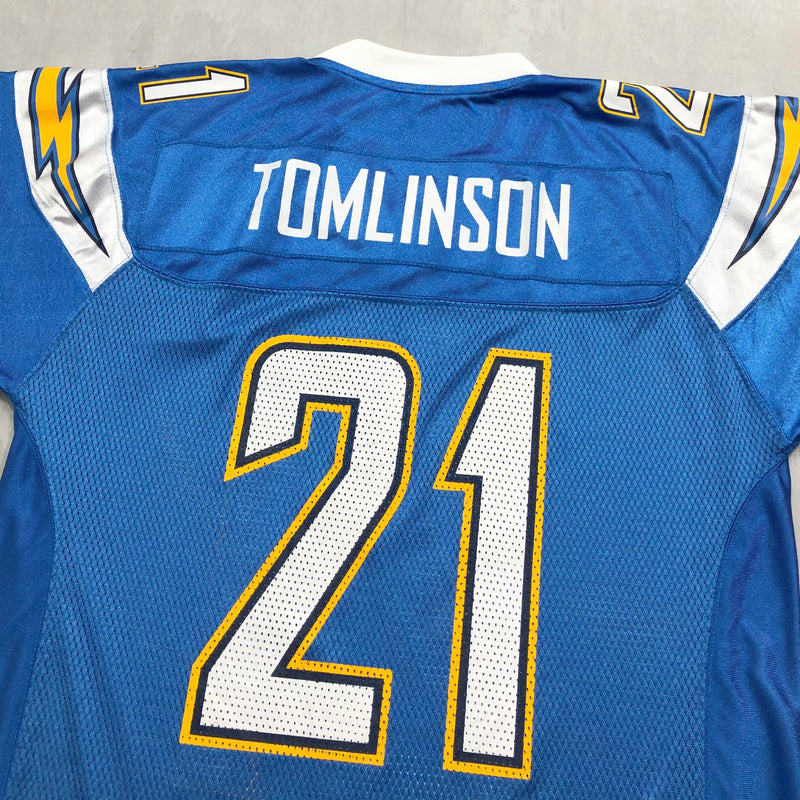 Reebok NFL Jersey San Diego Chargers #21 Ladainian Tomlinson (M)