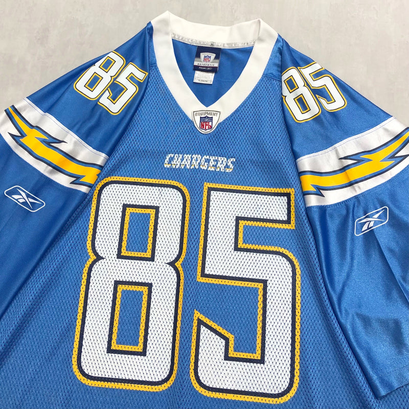 Reebok NFL Jersey San Diego Chargers #85 Antonio Gates (2XL)