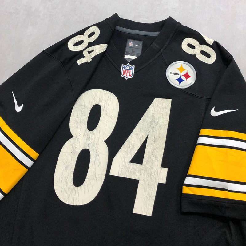 Nike NFL Jersey Pittsburgh Steelers #84 Antonio Brown (L)