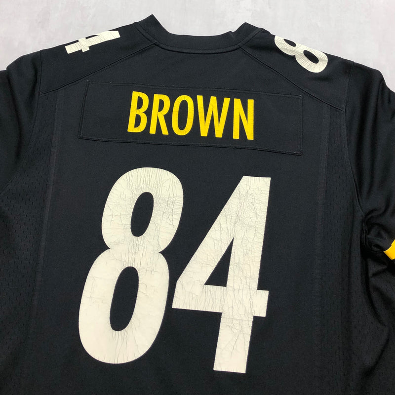 NFL Pittsburgh Steelers #84 Brown Jersey | 10/12
