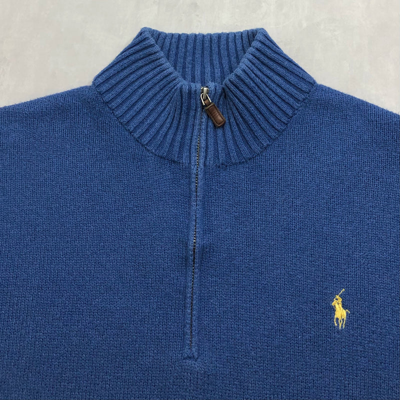 Polo Ralph Lauren Knit Quarter Zip (L/SHORT)