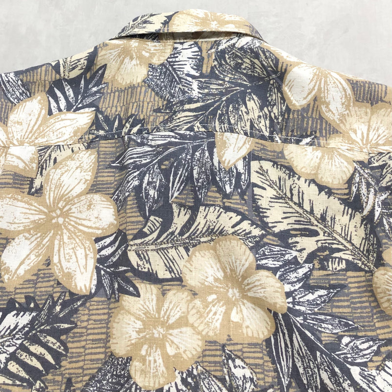 Caribbean Hawaiian Linen Shirt (XL/BIG-2XL)