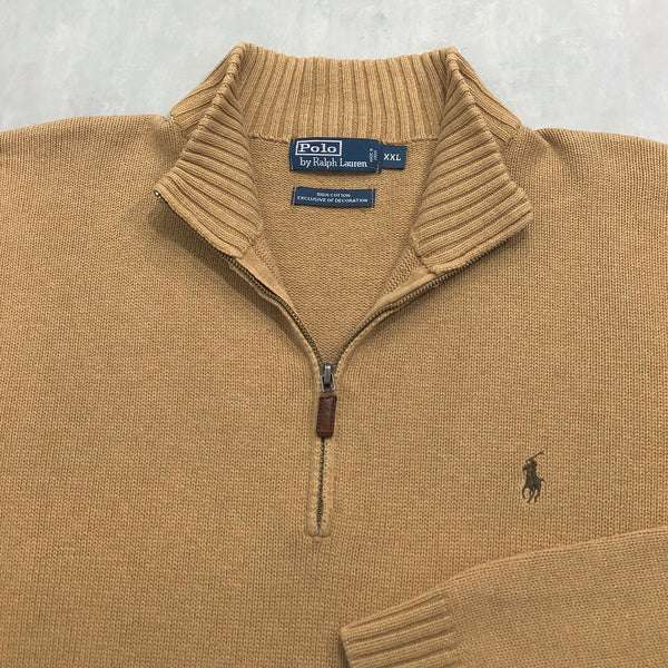Polo Ralph Lauren Knit Quarter Zip (2XL/SHORT)